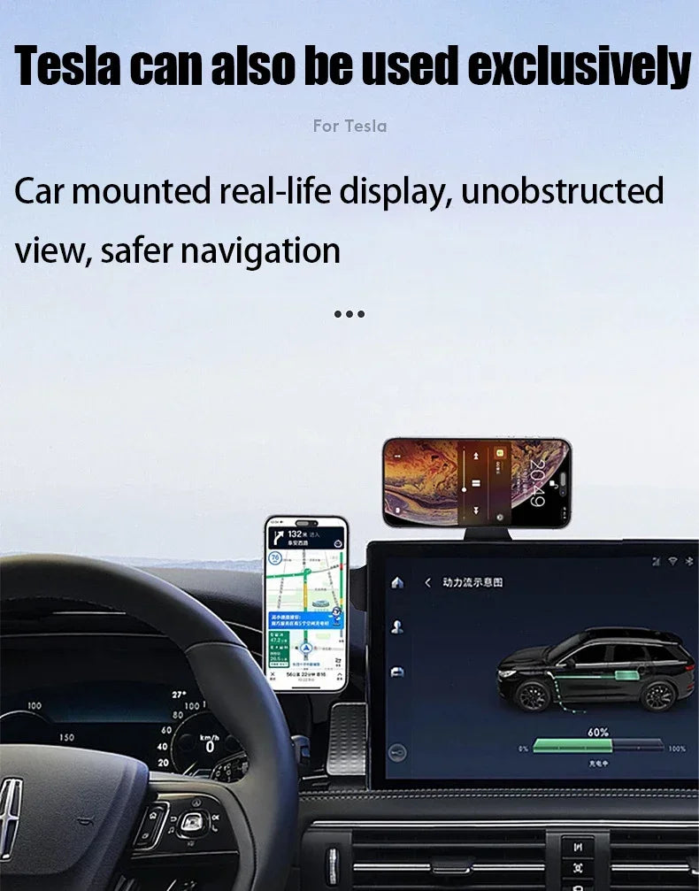 MagFold Duo – Magnetic Laptop Phone Holder for Dual-Screen Efficiency