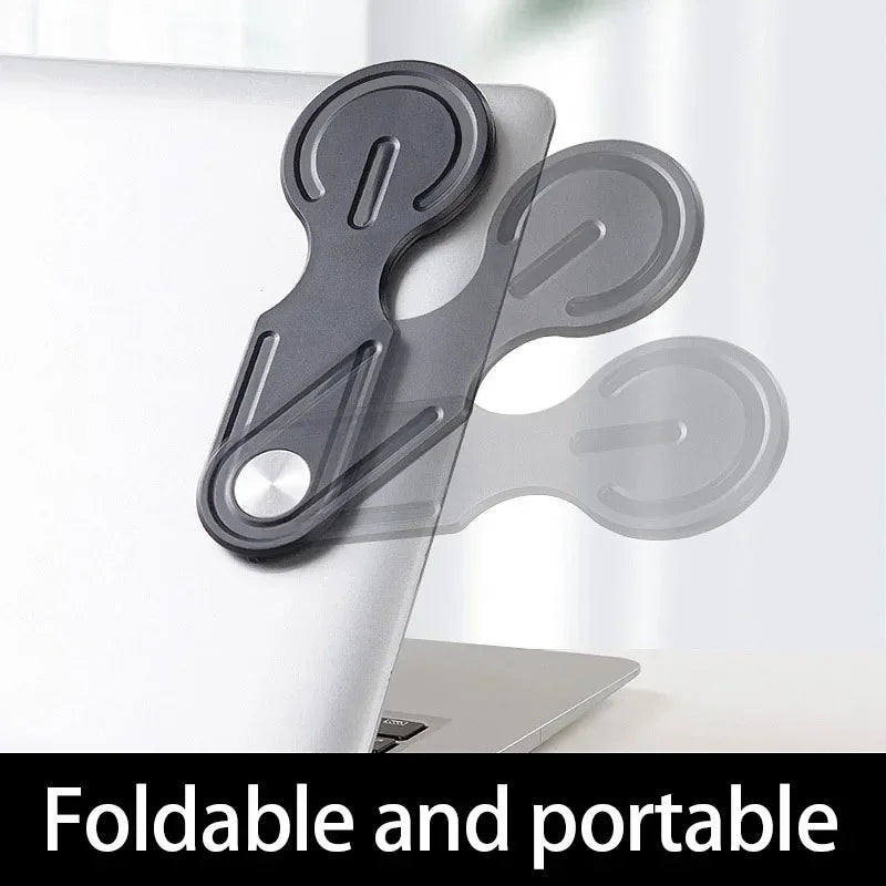 MagFold Duo – Magnetic Laptop Phone Holder for Dual-Screen Efficiency