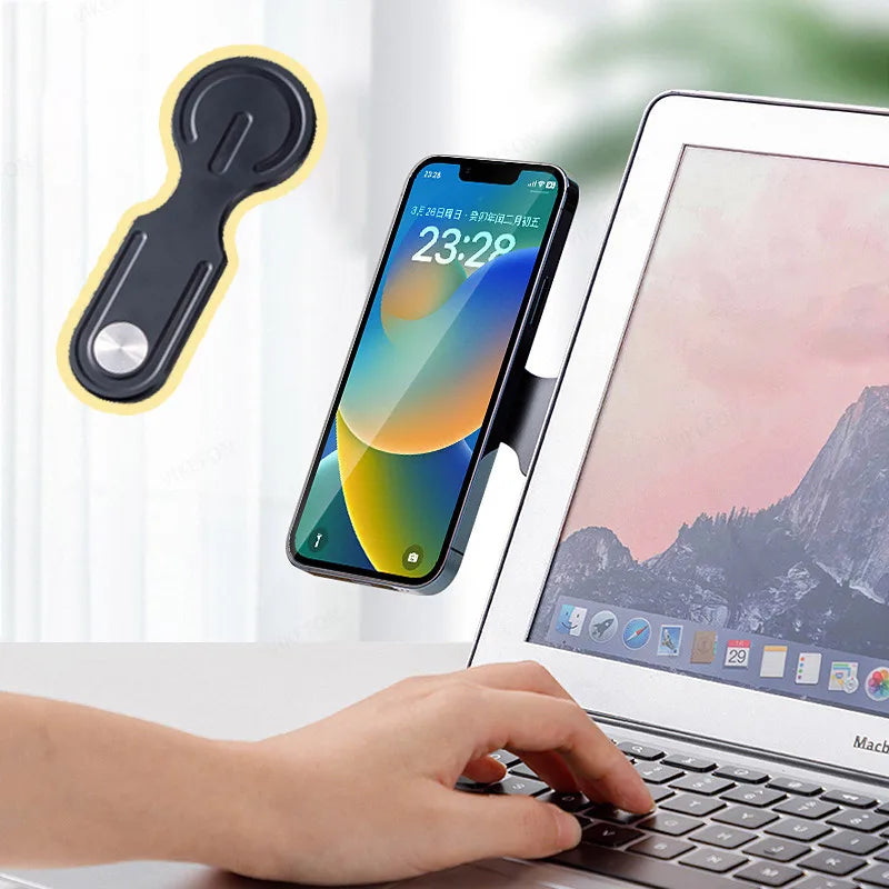MagFold Duo – Magnetic Laptop Phone Holder for Dual-Screen Efficiency