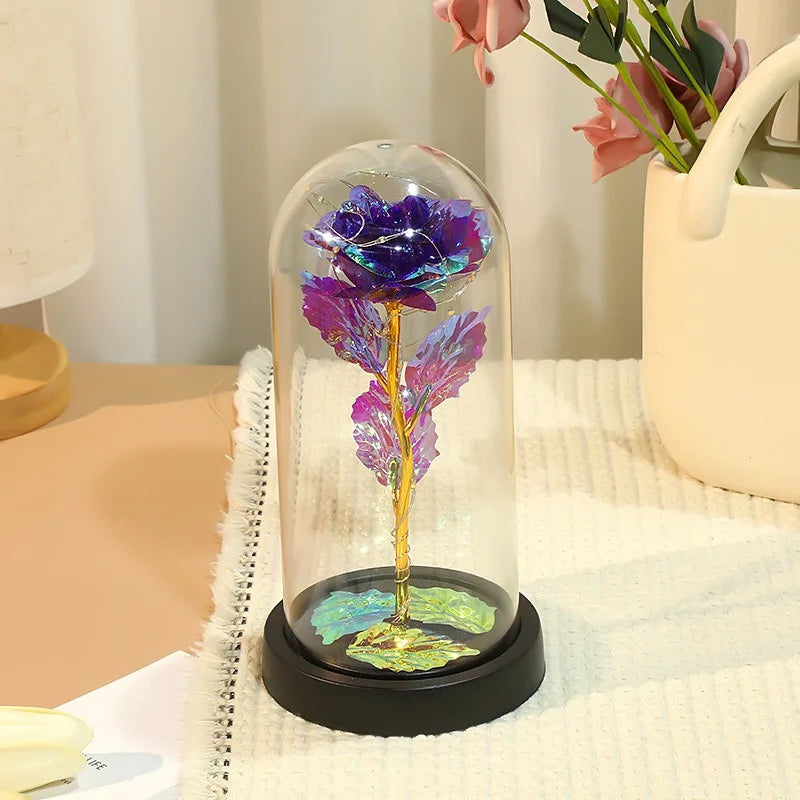 The Flower of Love – LED Light-Up Rose for Romantic &amp; Elegant Decor