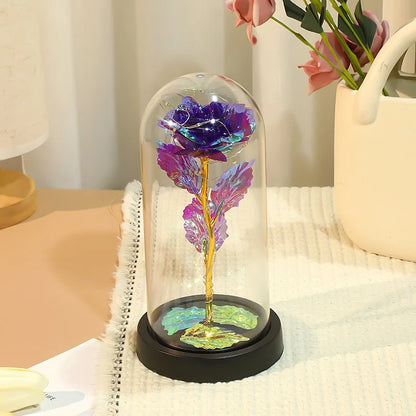 The Flower of Love – LED Light-Up Rose for Romantic &amp; Elegant Decor