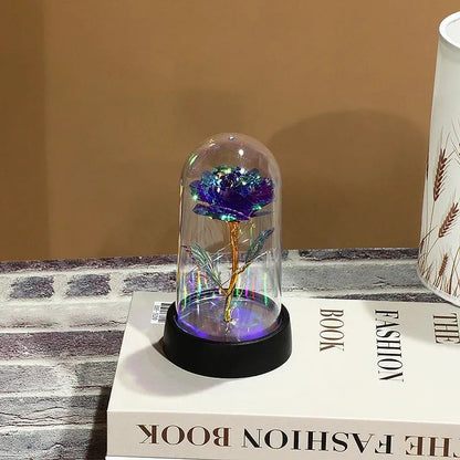The Flower of Love – LED Light-Up Rose for Romantic &amp; Elegant Decor