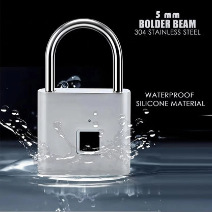 LockGuard P2 – Smart Fingerprint Padlock for Secure Everyday Use