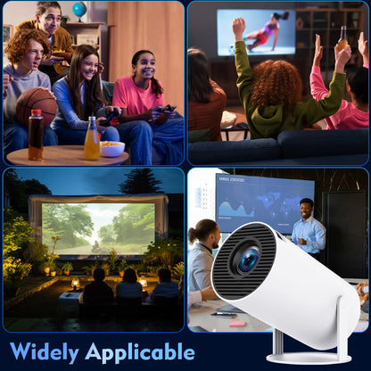 LumaCast A7 – Smart Android Projector with 260 ANSI Lumens and WiFi 6