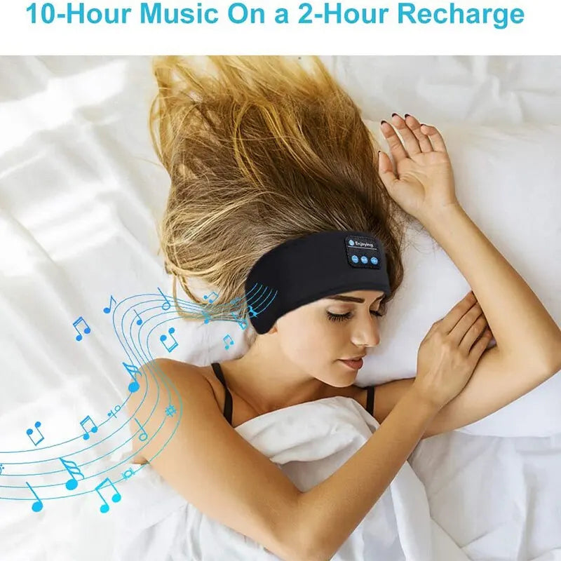 SilentBeats – Wireless Bluetooth 5.0 Headband Headphones with Active Noise Cancellation