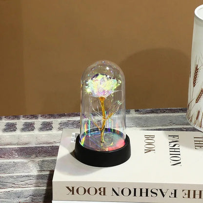 The Flower of Love – LED Light-Up Rose for Romantic &amp; Elegant Decor