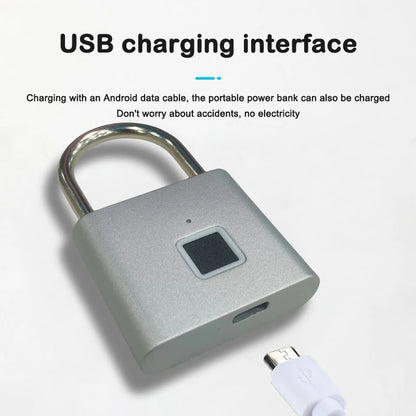 LockGuard P2 – Smart Fingerprint Padlock for Secure Everyday Use