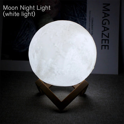 LunaGlow – Mini Moon LED Night Light