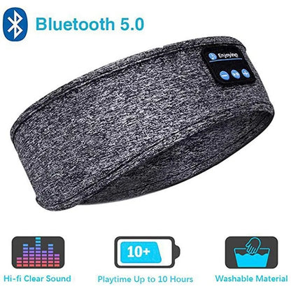 SilentBeats – Wireless Bluetooth 5.0 Headband Headphones with Active Noise Cancellation