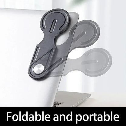 MagFold Duo – Magnetic Laptop Phone Holder for Dual-Screen Efficiency