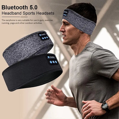 SilentBeats – Wireless Bluetooth 5.0 Headband Headphones with Active Noise Cancellation