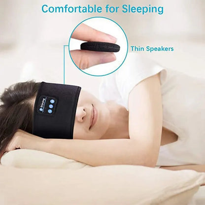 SilentBeats – Wireless Bluetooth 5.0 Headband Headphones with Active Noise Cancellation