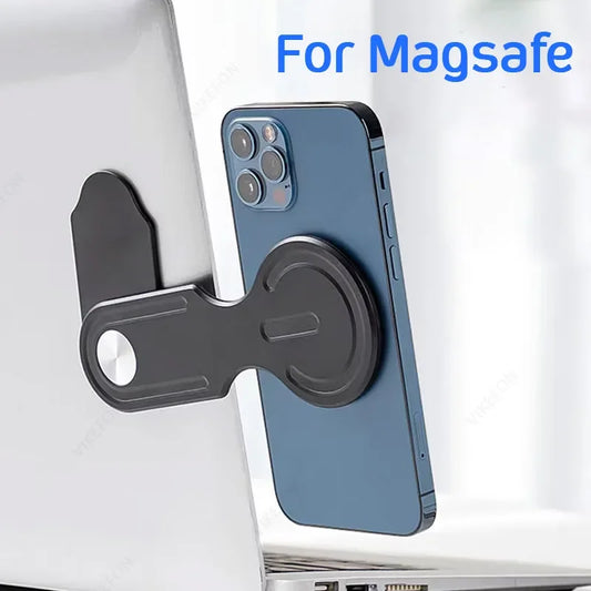 MagFold Duo – Magnetic Laptop Phone Holder for Dual-Screen Efficiency