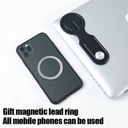 MagFold Duo – Magnetic Laptop Phone Holder for Dual-Screen Efficiency