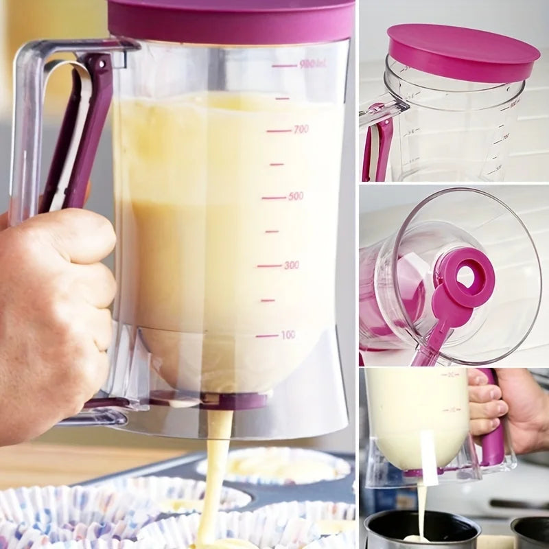 BakeFlow Precision Dispenser – Clean, Controlled Batter Pouring