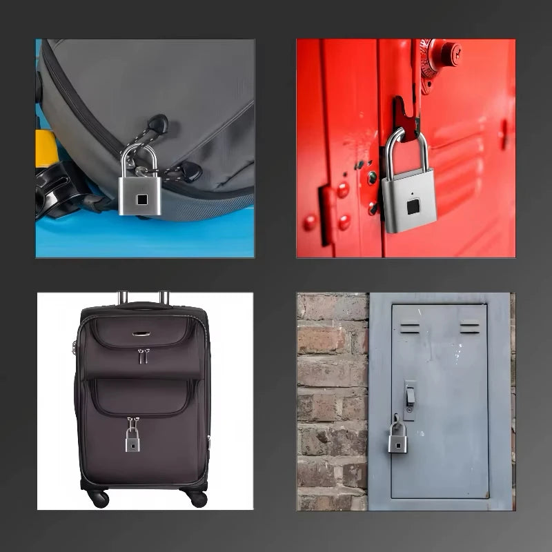 LockGuard P2 – Smart Fingerprint Padlock for Secure Everyday Use