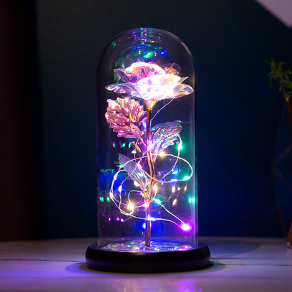 The Flower of Love – LED Light-Up Rose for Romantic &amp; Elegant Decor